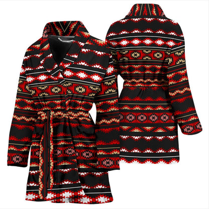 Pendleton Themed Women Bath Robe-JTAMIGO.COM