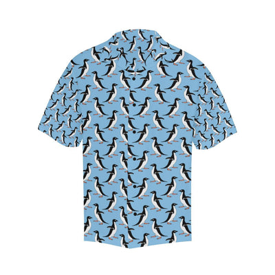 Penguin Dance Pattern Men Aloha Hawaiian Shirt