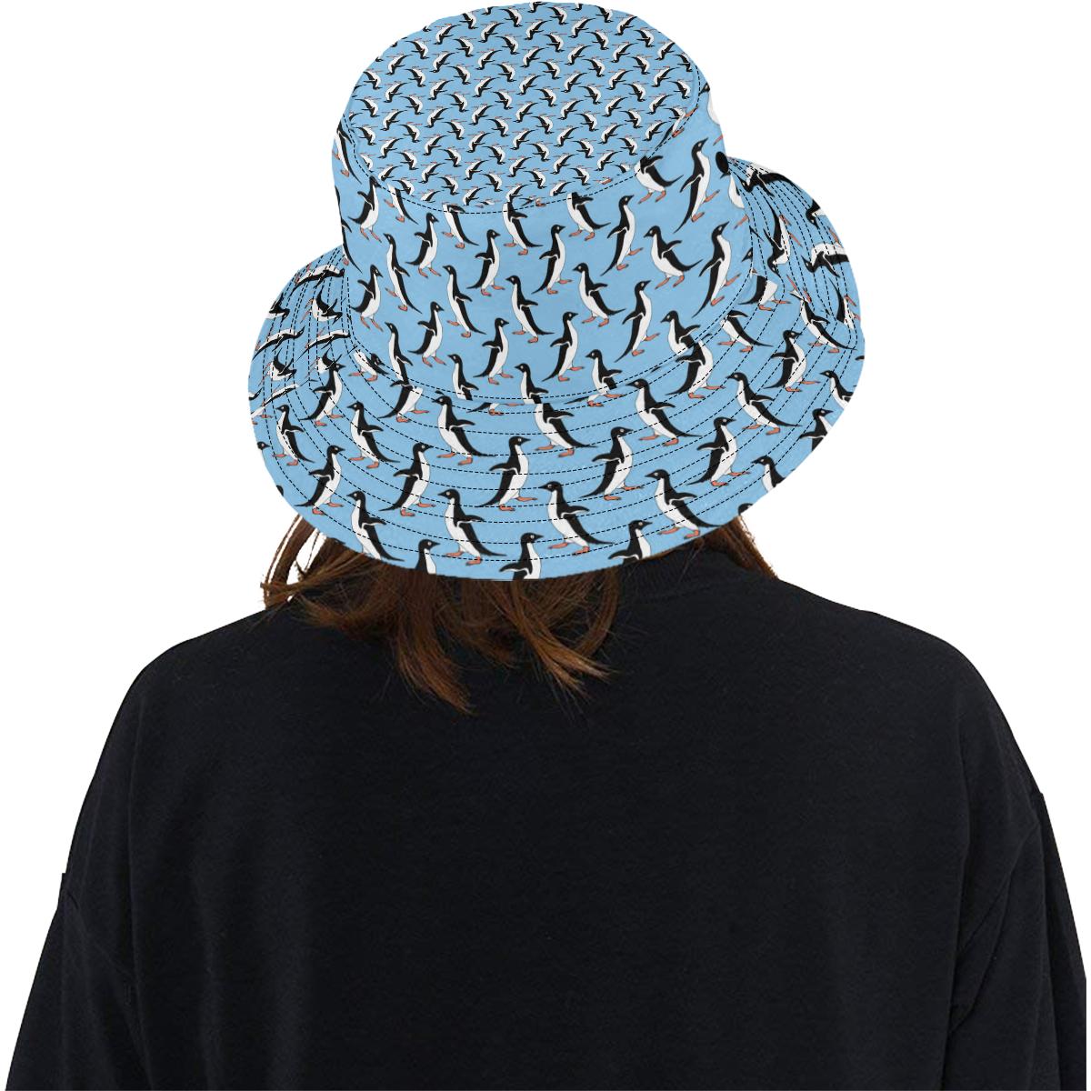 Penguin Dance Pattern Unisex Bucket Hat