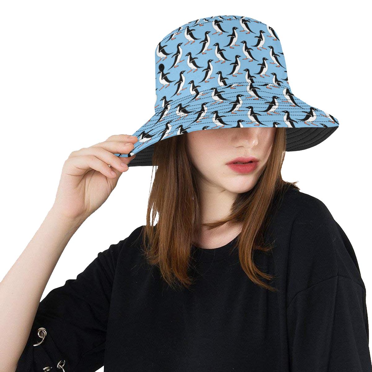 Penguin Dance Pattern Unisex Bucket Hat