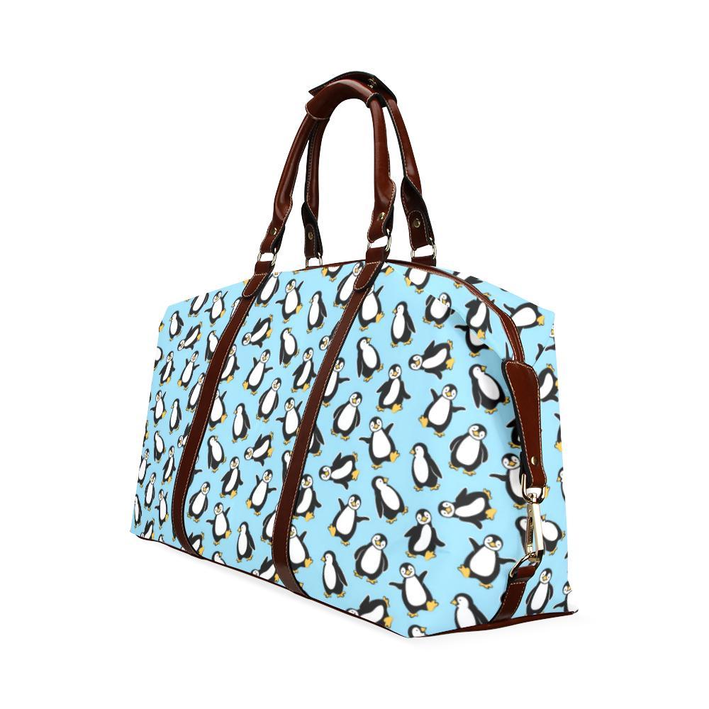 Penguin Happy Print Travel Bag