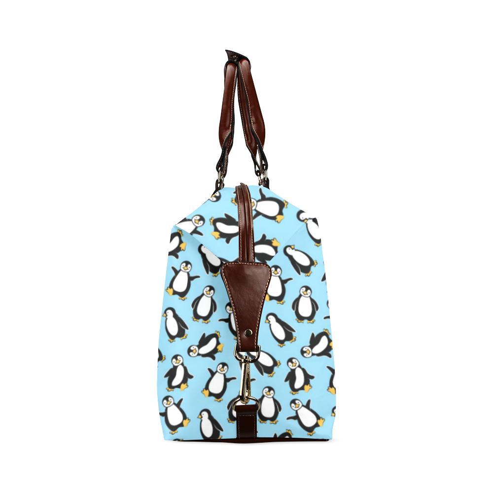 Penguin Happy Print Travel Bag