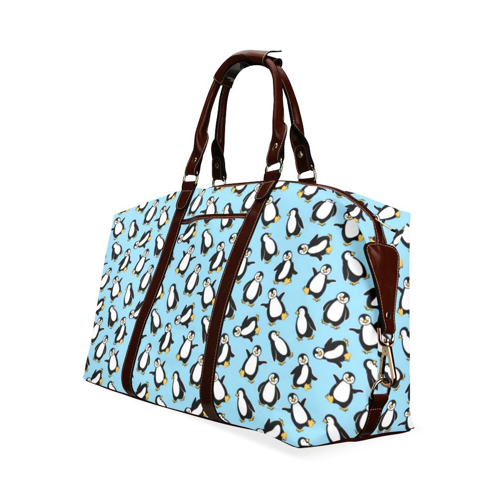 Penguin Happy Print Travel Bag