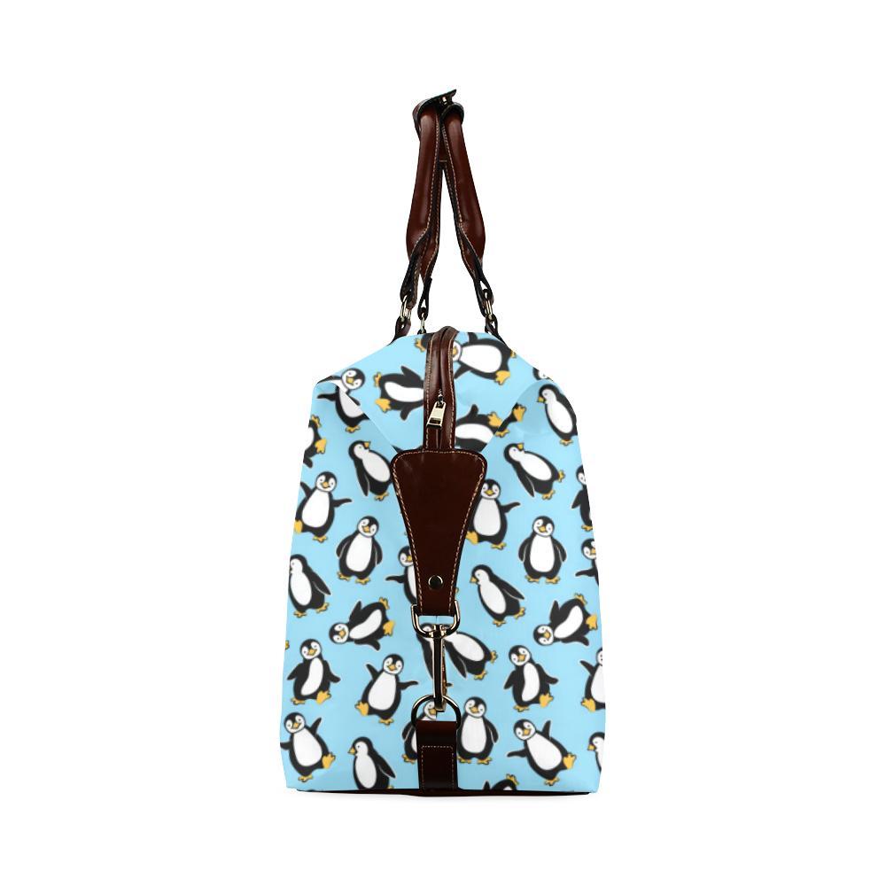 Penguin Happy Print Travel Bag