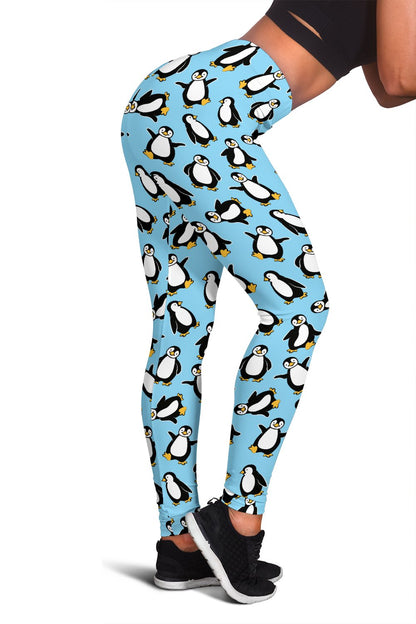 Penguin Happy Print Women Leggings