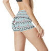 Penguin Sking Design High Waisted Spandex Shorts-JTAMIGO.COM