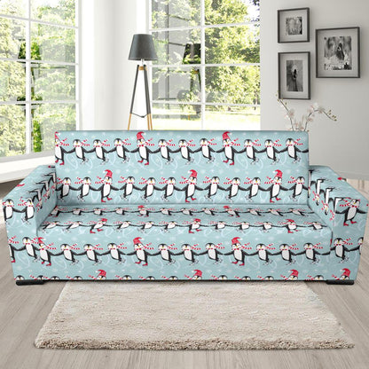 Penguin Sking Design Sofa Slipcover-JTAMIGO.COM