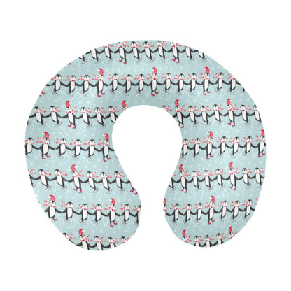 Penguin Sking Design U-Shaped Travel Neck Pillow-JTAMIGO.COM