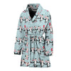 Penguin Sking Design Women Bath Robe-JTAMIGO.COM