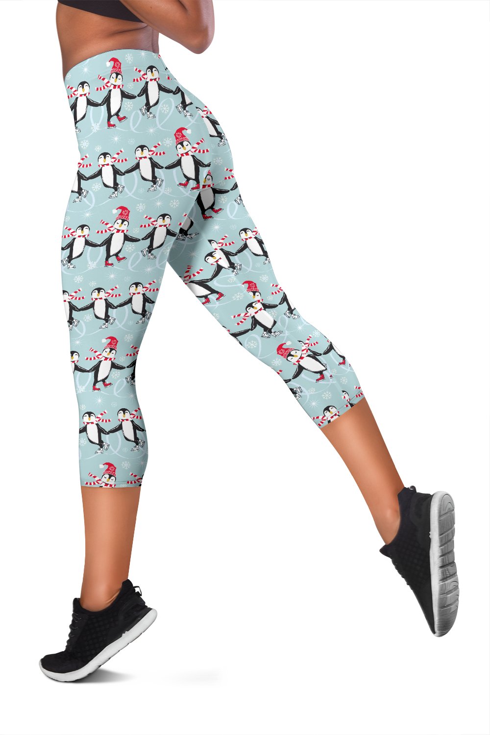 Penguin Sking Design Women Capris