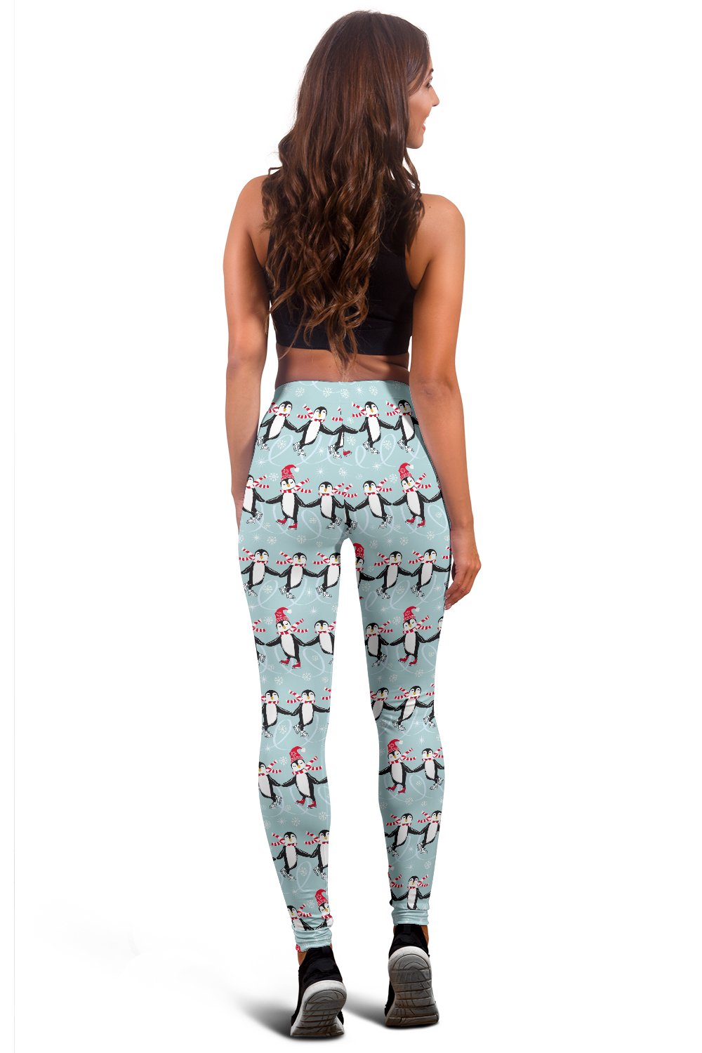 Penguin Sking Design Women Leggings