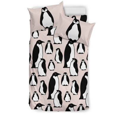 Penguin Themed Duvet Cover Bedding Set