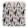 Penguin Themed Duvet Cover Bedding Set