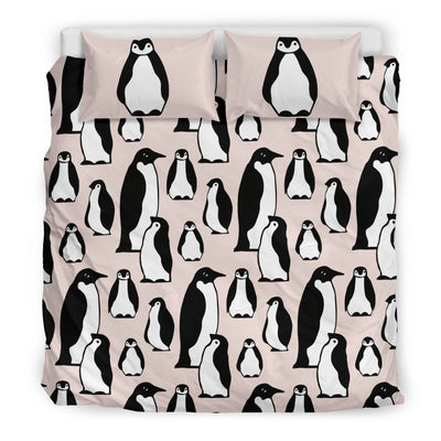 Penguin Themed Duvet Cover Bedding Set