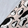 Penguin Themed Fleece Blanket