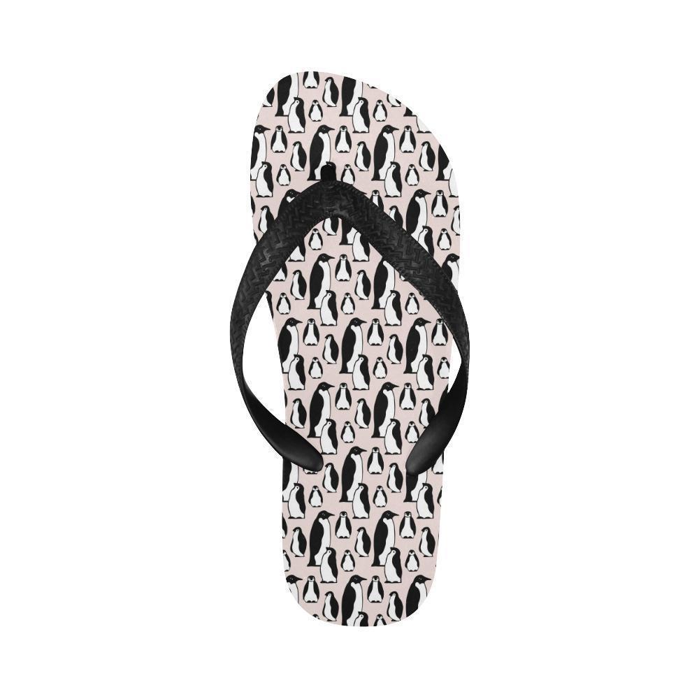 Penguin Themed Flip Flops-JTAMIGO.COM
