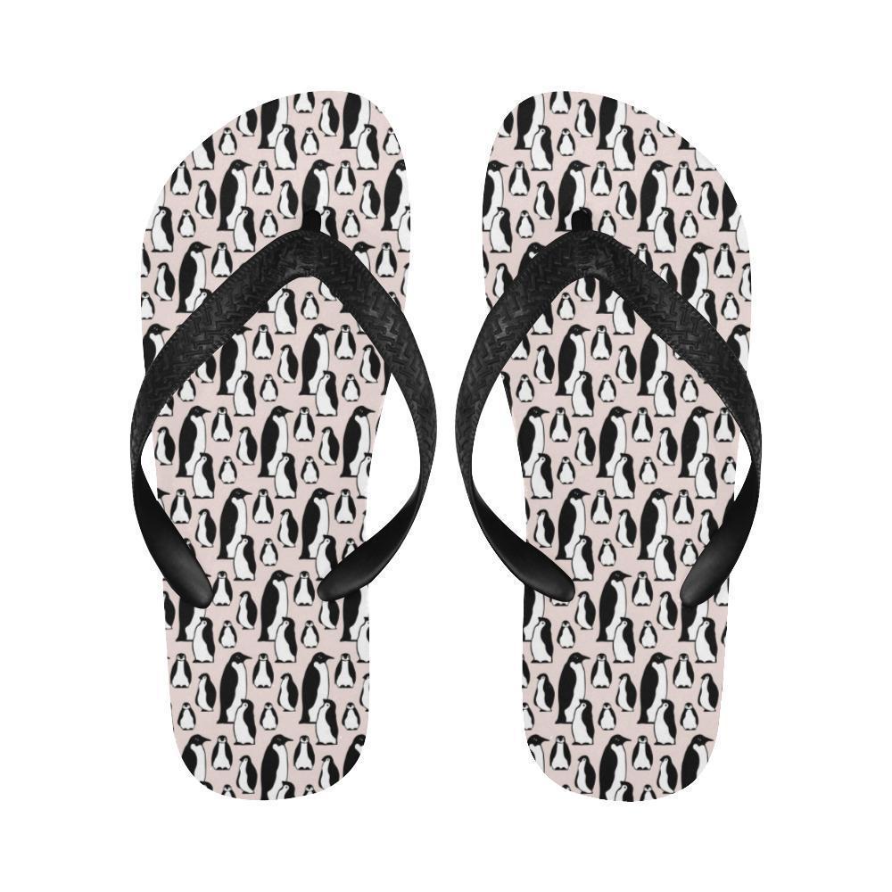 Penguin Themed Flip Flops-JTAMIGO.COM