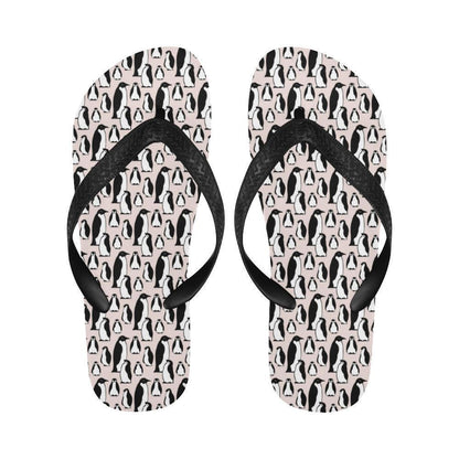 Penguin Themed Flip Flops-JTAMIGO.COM