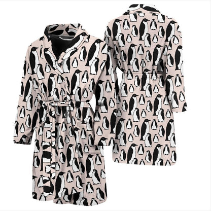 Penguin Themed Men Bath Robe-JTAMIGO.COM