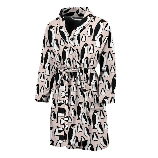 Penguin Themed Men Bath Robe-JTAMIGO.COM
