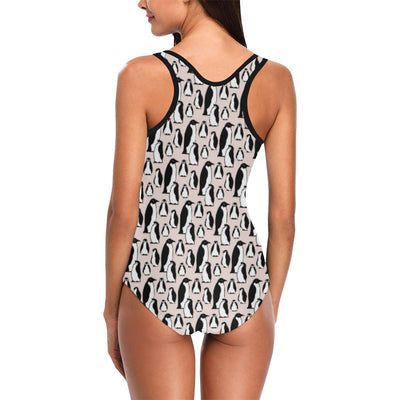 Penguin Themed One Piece Swimsuit-JTAMIGO.COM