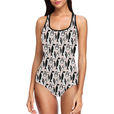 Penguin Themed One Piece Swimsuit-JTAMIGO.COM