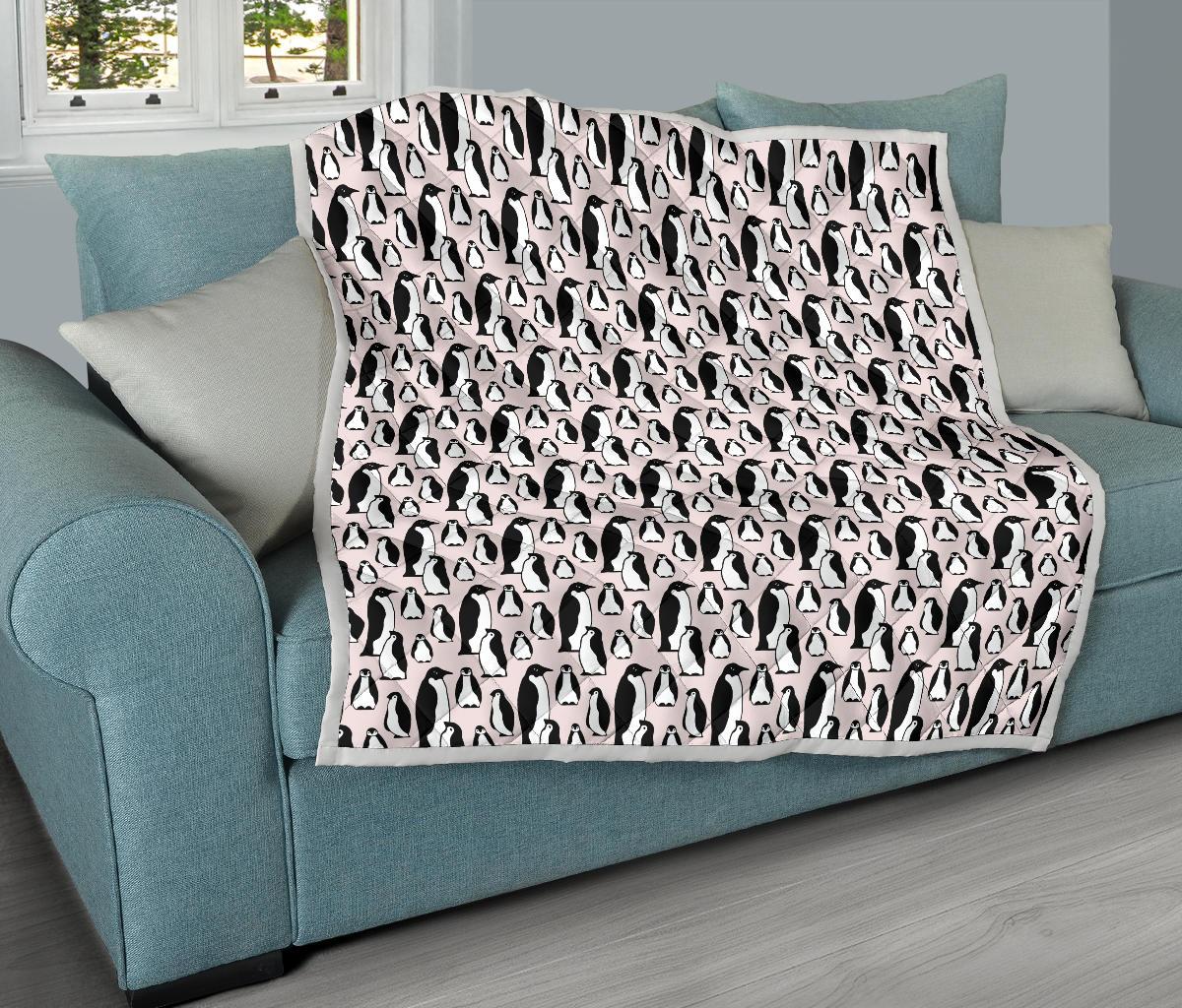 Penguin Themed Premium Quilt-JTAMIGO.COM