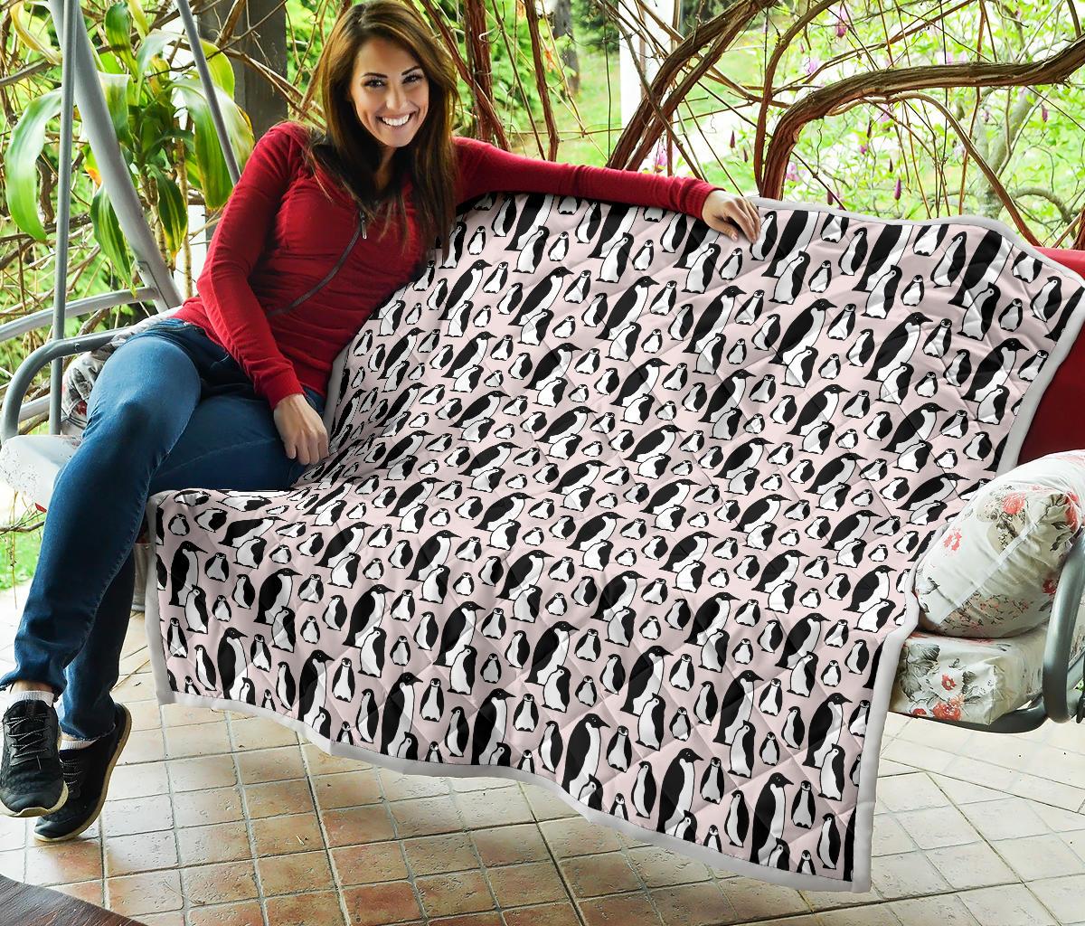 Penguin Themed Premium Quilt-JTAMIGO.COM
