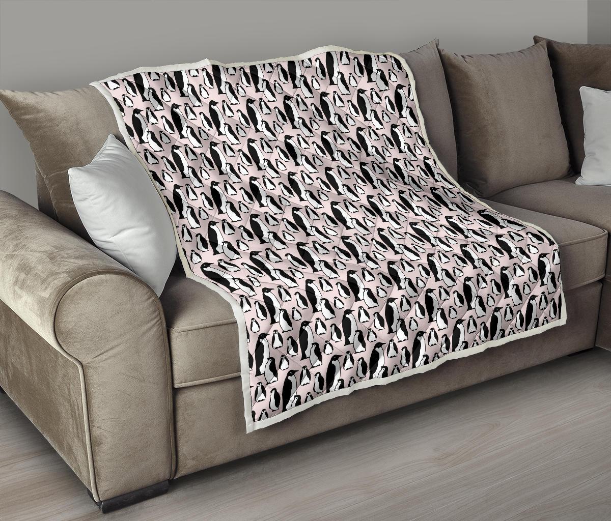 Penguin Themed Premium Quilt-JTAMIGO.COM