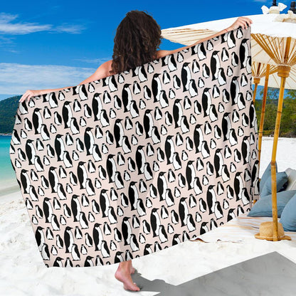 Penguin Themed Sarong Pareo Wrap
