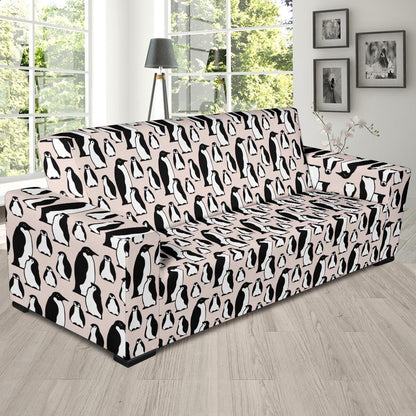 Penguin Themed Sofa Slipcover-JTAMIGO.COM