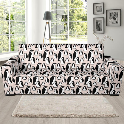 Penguin Themed Sofa Slipcover-JTAMIGO.COM