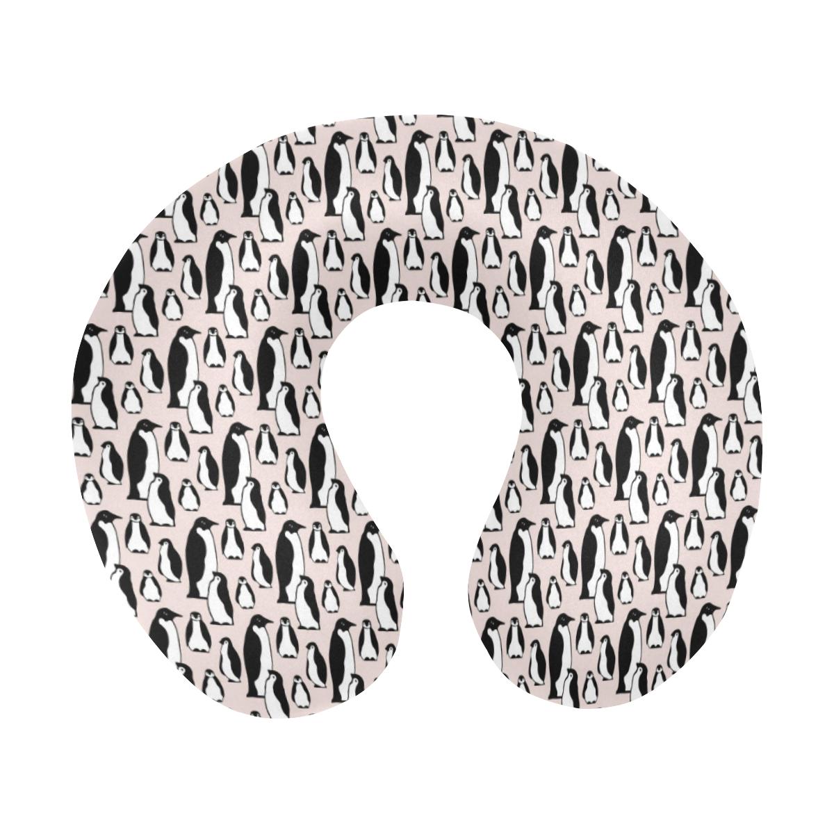 Penguin Themed U-Shaped Travel Neck Pillow-JTAMIGO.COM