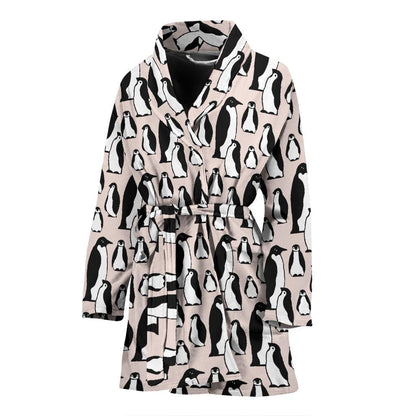 Penguin Themed Women Bath Robe-JTAMIGO.COM