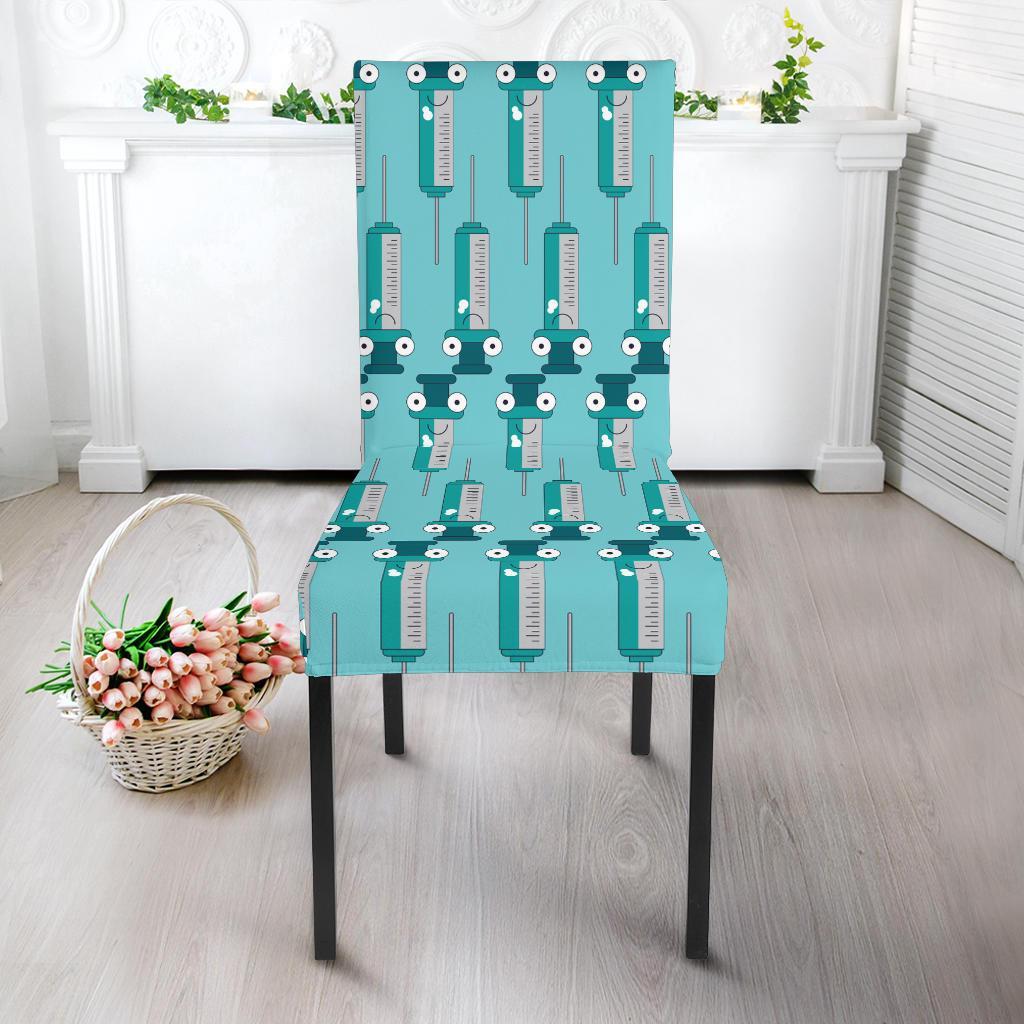 Phlebotomist Concept Design Dining Chair Slipcover-JTAMIGO.COM