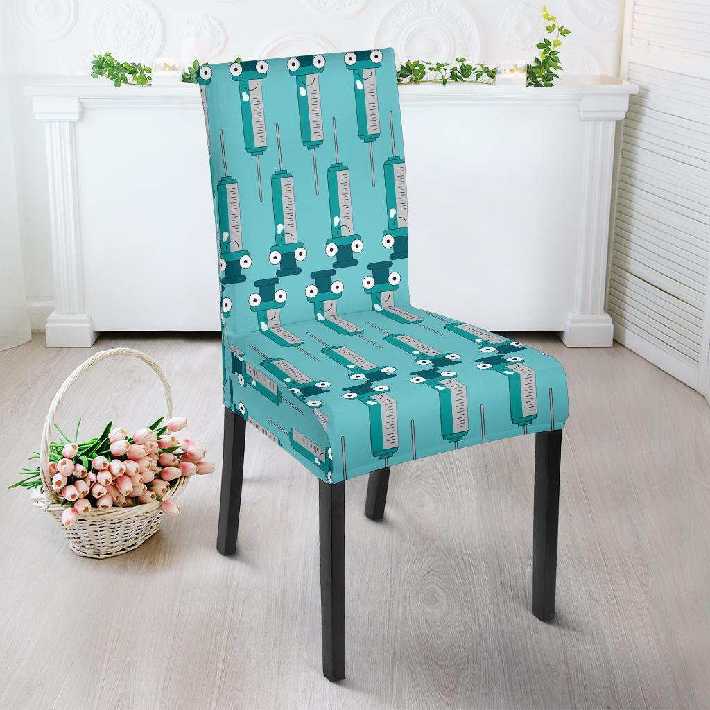Phlebotomist Concept Design Dining Chair Slipcover-JTAMIGO.COM