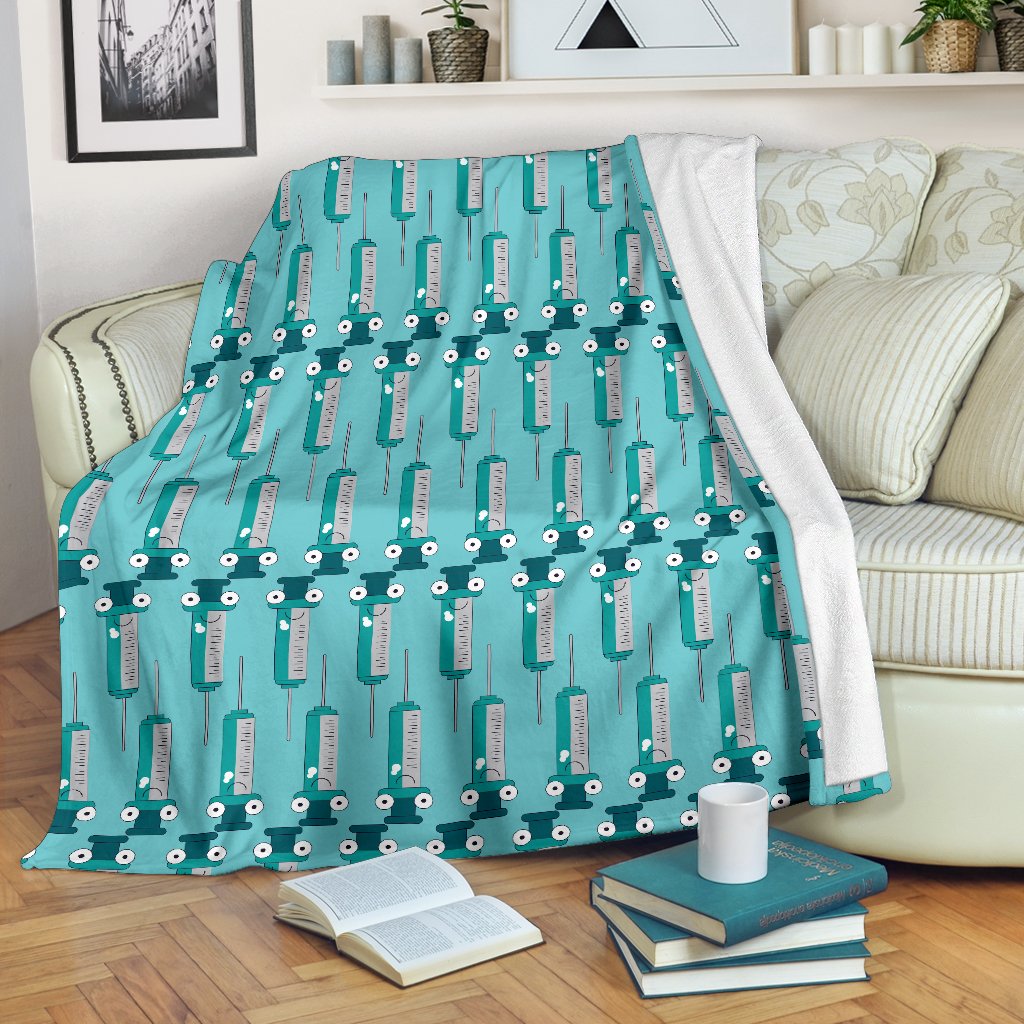 Phlebotomist Concept Design Fleece Blanket