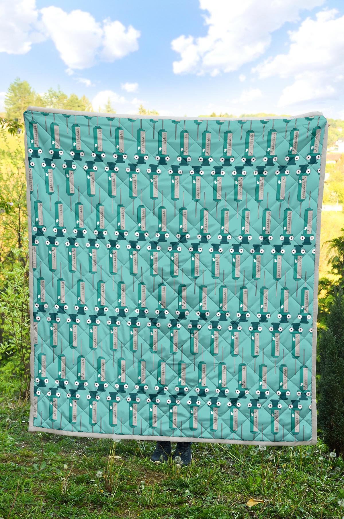 Phlebotomist Concept Design Premium Quilt-JTAMIGO.COM