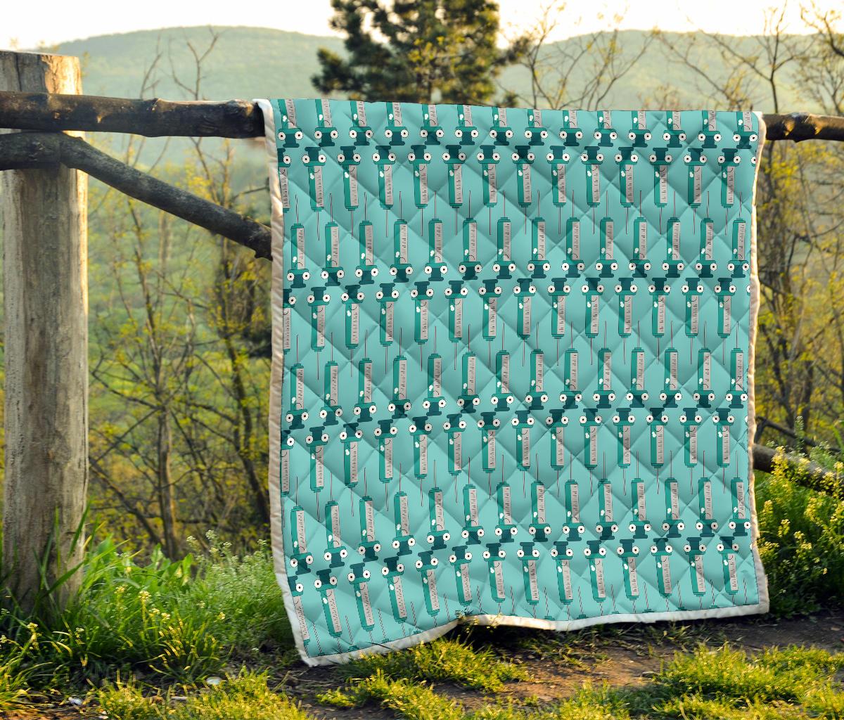 Phlebotomist Concept Design Premium Quilt-JTAMIGO.COM