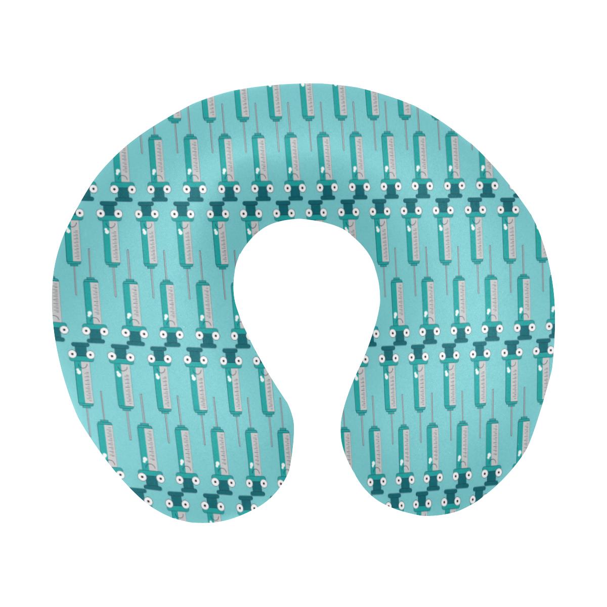 Phlebotomist Concept Design U-Shaped Travel Neck Pillow-JTAMIGO.COM