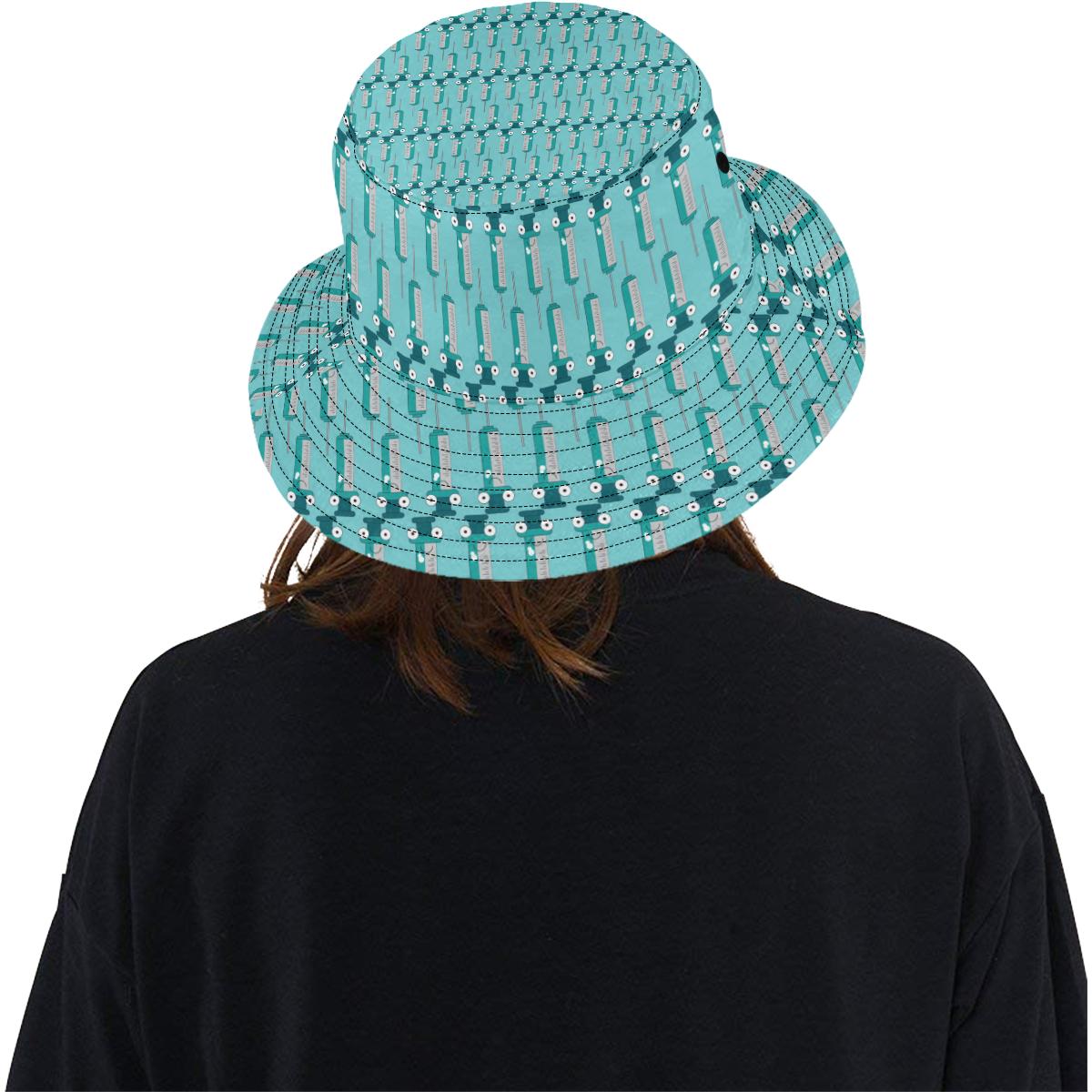 Phlebotomist Concept Design Unisex Bucket Hat