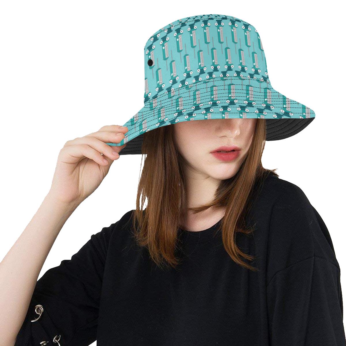 Phlebotomist Concept Design Unisex Bucket Hat