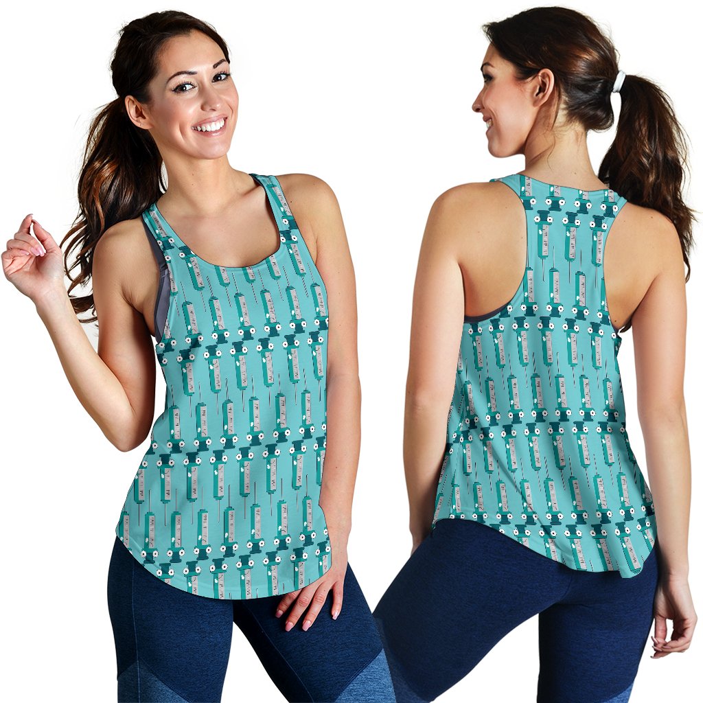Phlebotomist Concept Design Women Racerback Tank Top