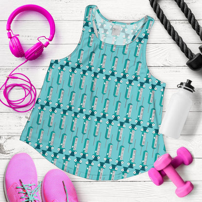 Phlebotomist Concept Design Women Racerback Tank Top