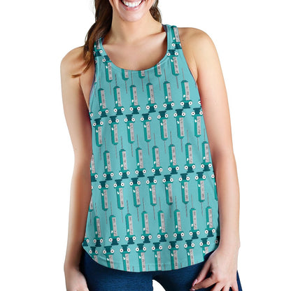 Phlebotomist Concept Design Women Racerback Tank Top
