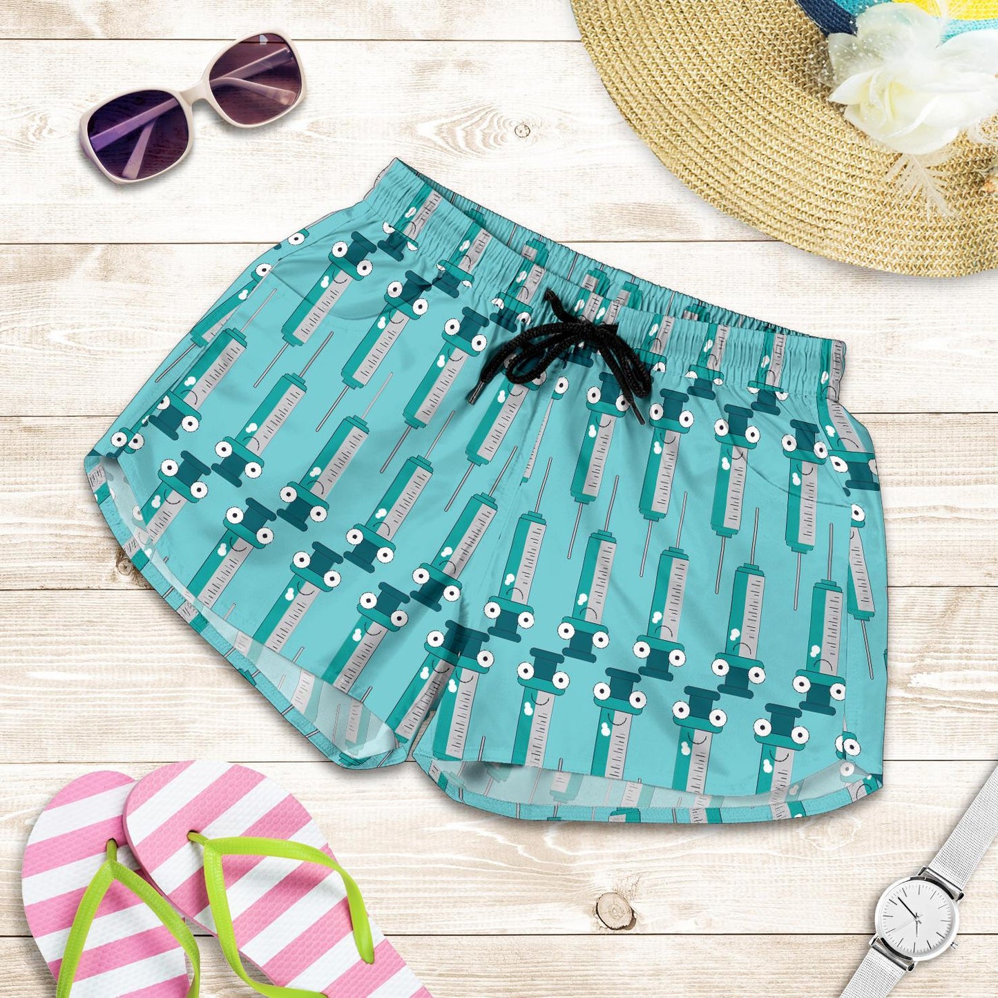 Phlebotomist Concept Design Women Shorts-JTAMIGO.COM