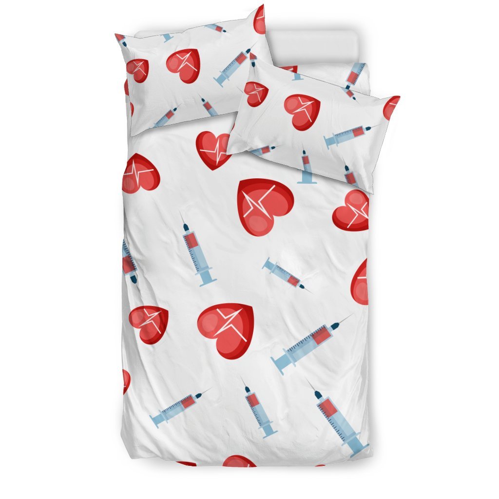 Phlebotomist Medical Concept Duvet Cover Bedding Set