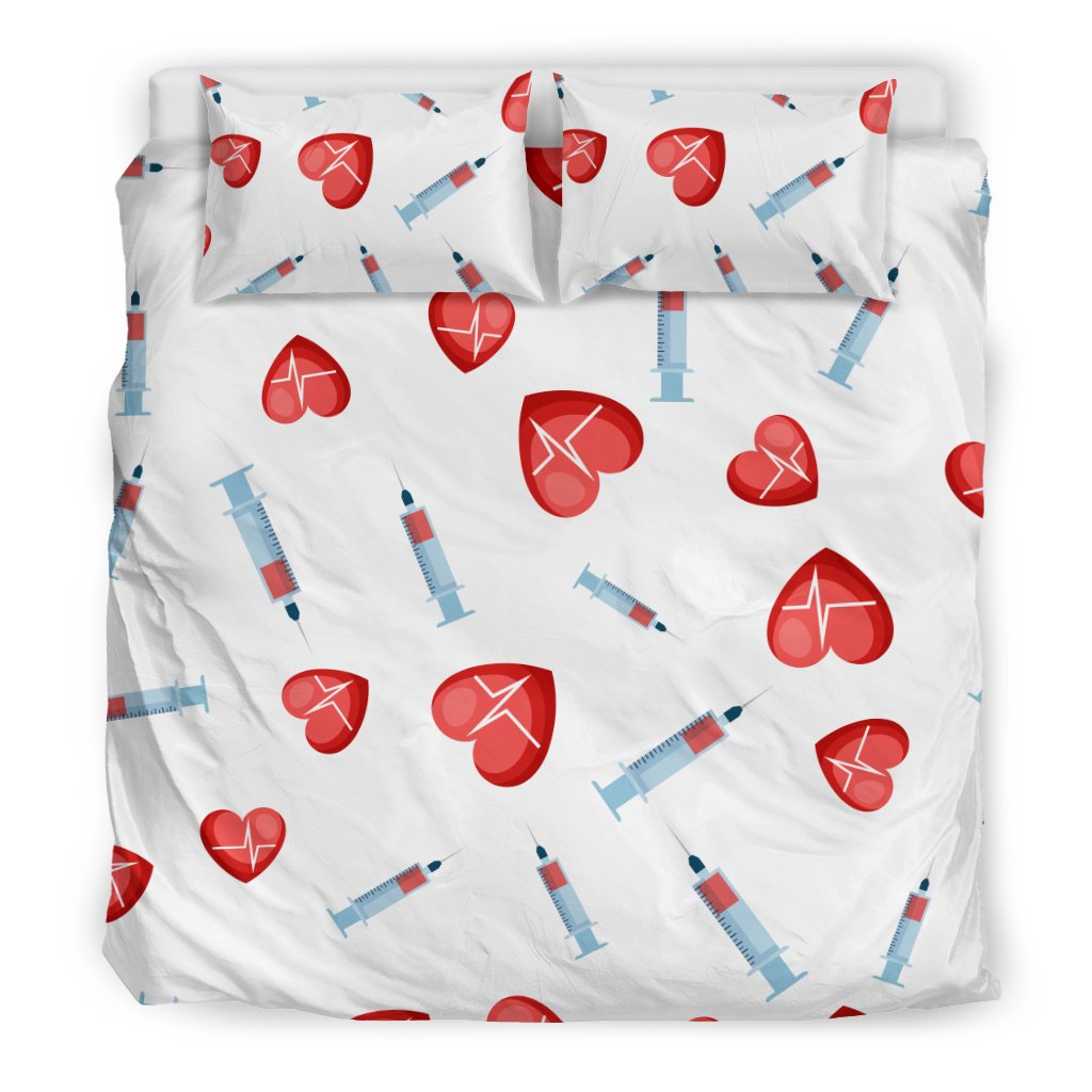 Phlebotomist Medical Concept Duvet Cover Bedding Set