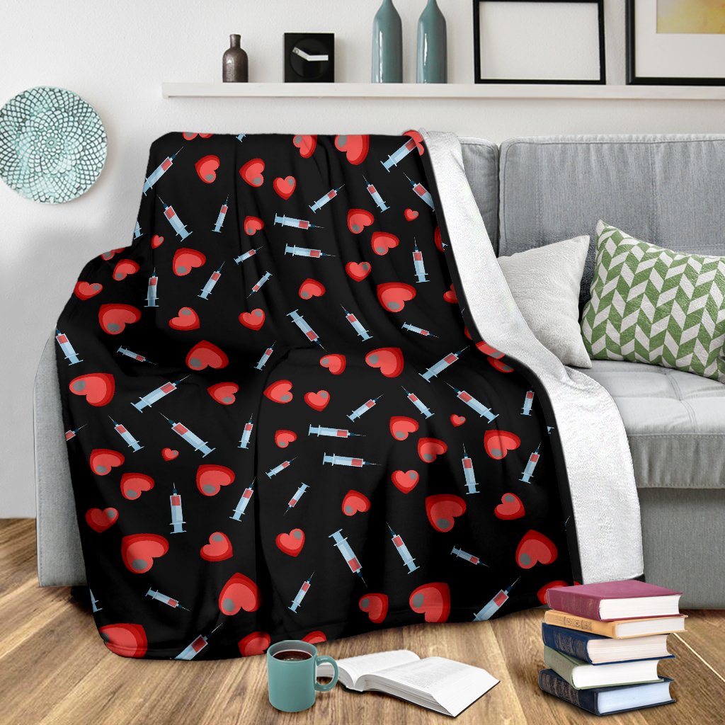 Phlebotomist Medical Concept Fleece Blanket