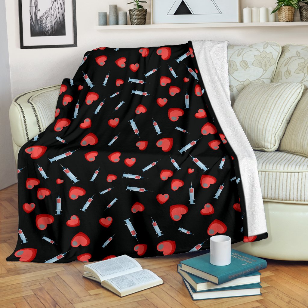 Phlebotomist Medical Concept Fleece Blanket